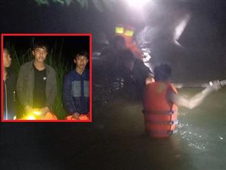 Giải cứu 3 thiếu niên đi bắt cá bị kẹt giữa sông Đồng Nai khi thủy điện xả nước