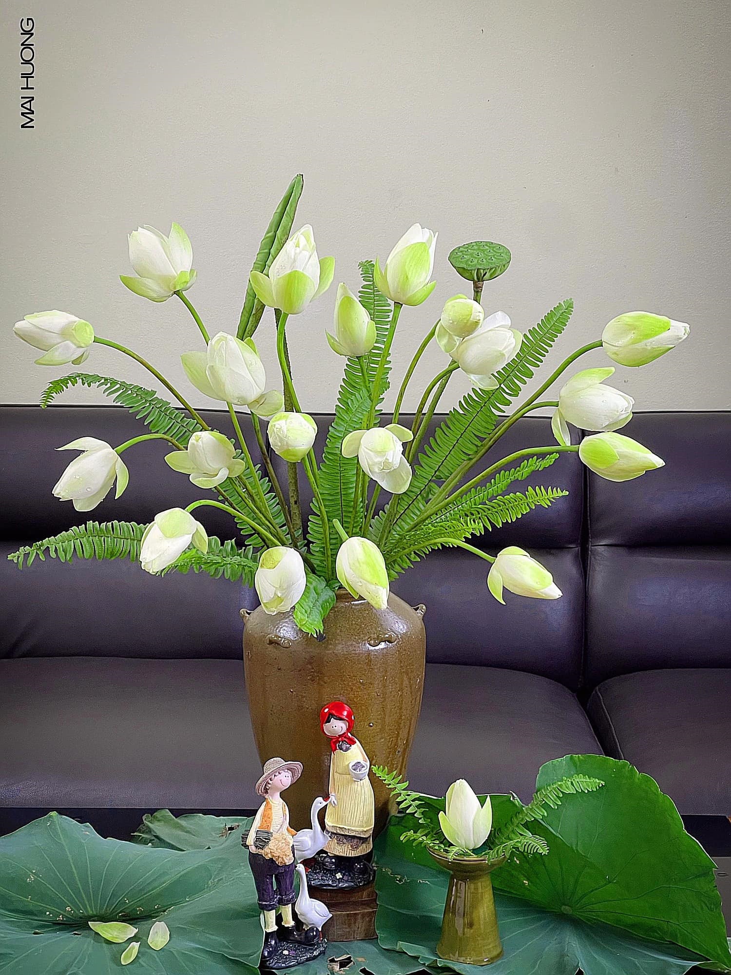 Bí quyết dưỡng hoa sen nở đúng cách căng tròn, tự nhiên giúp ngôi nhà ngập trong hương thơm - Ảnh 3